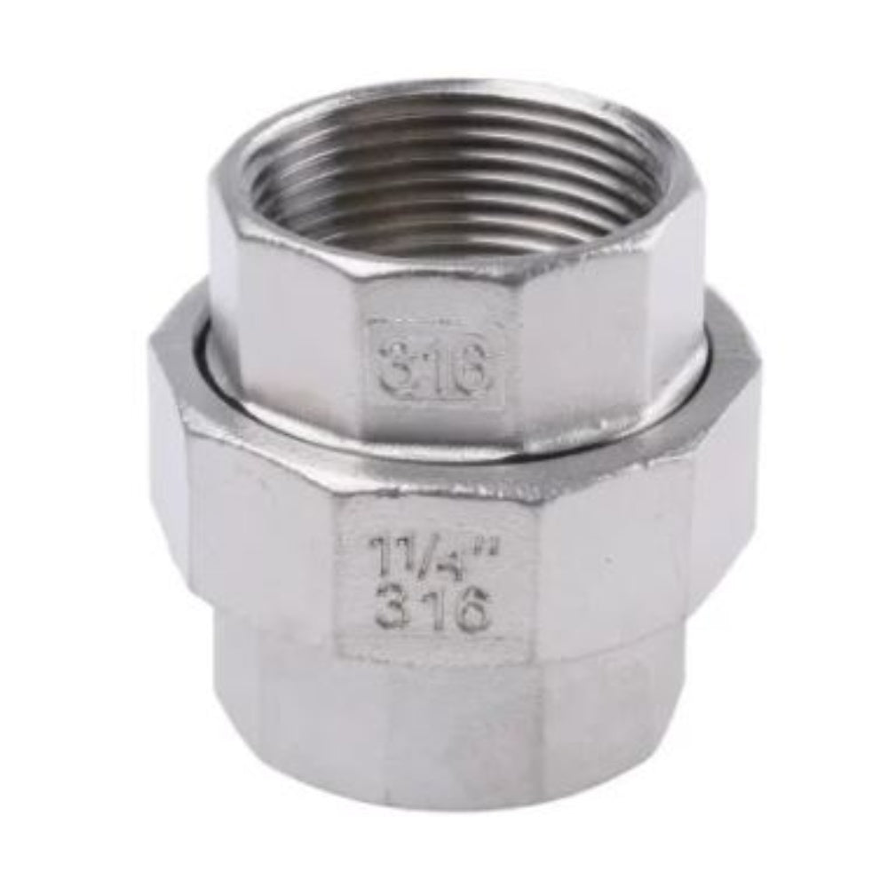 Connector, Tube, Straight, Stainless Steel, 0.5 X 1 Inches, 714553