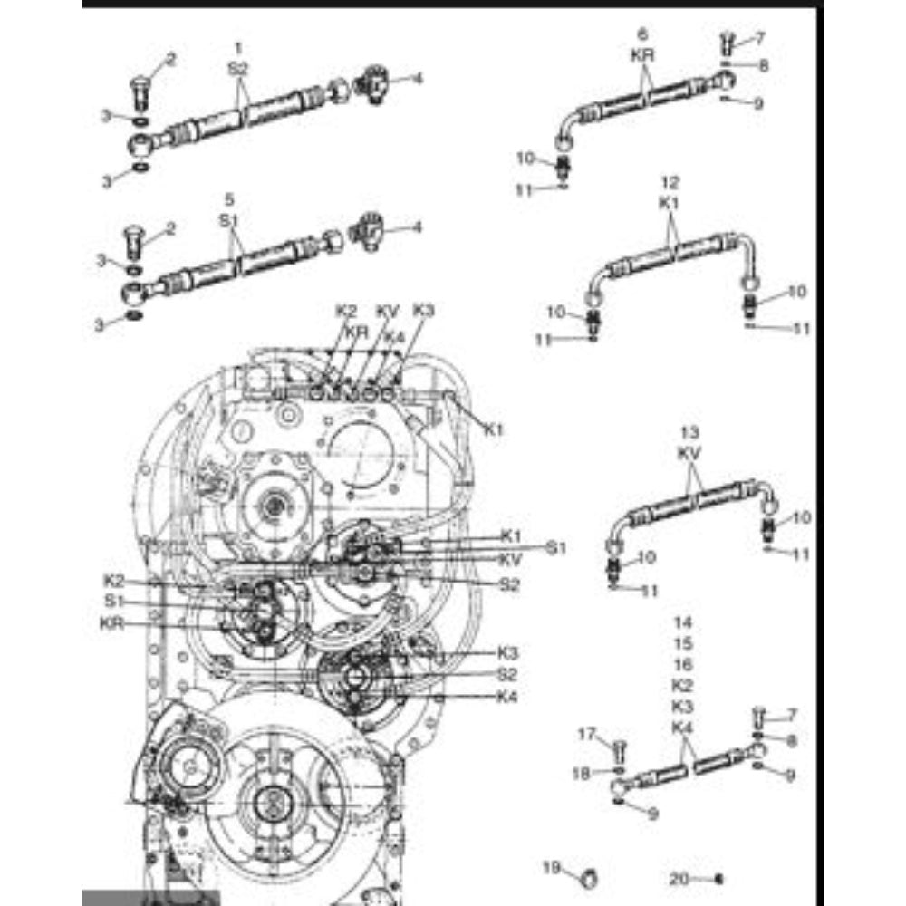 Parts Catalogue (Parts Manual) For Case Loader, Model: 921C, Serial # Jee0155577