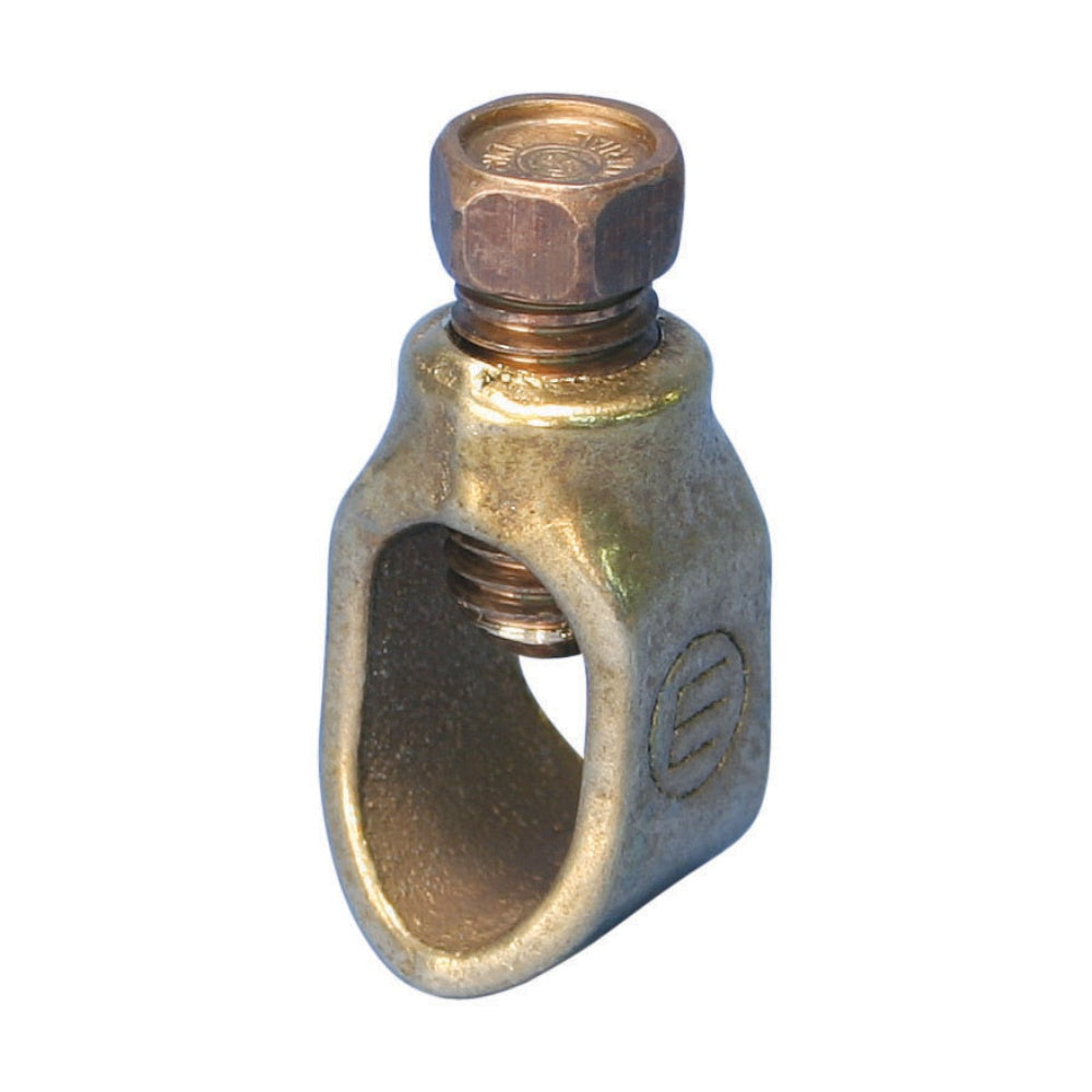 Clamp, Electrical, Heavy Duty, Ground Rod Clamp Wire Range In Awg: 8 Solid - 1/0 Stranded, HDC58 / J8492