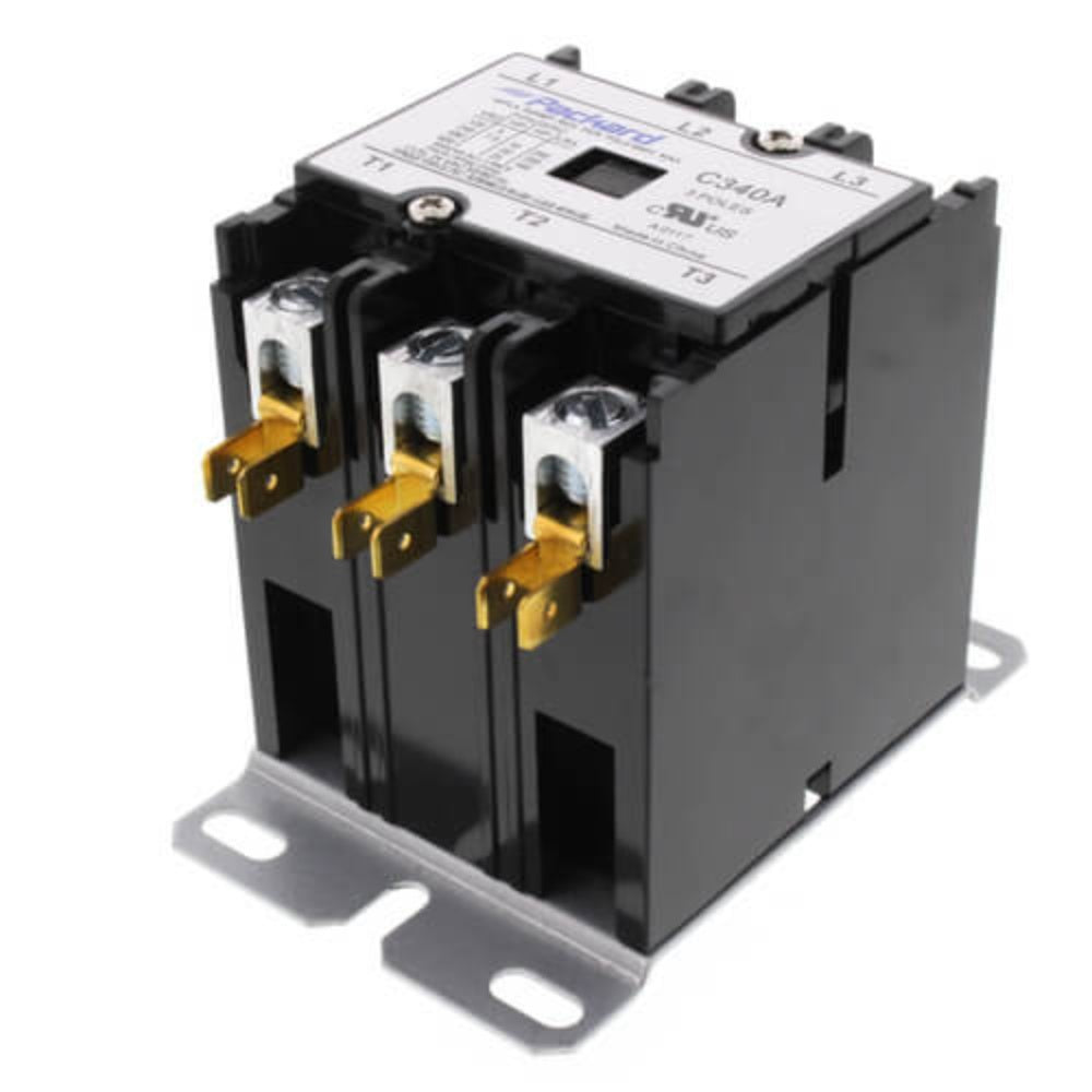 Hongfa Magnetic Contactor, 24 Coil Volts, 50/60 Hz, HN53TD024NC