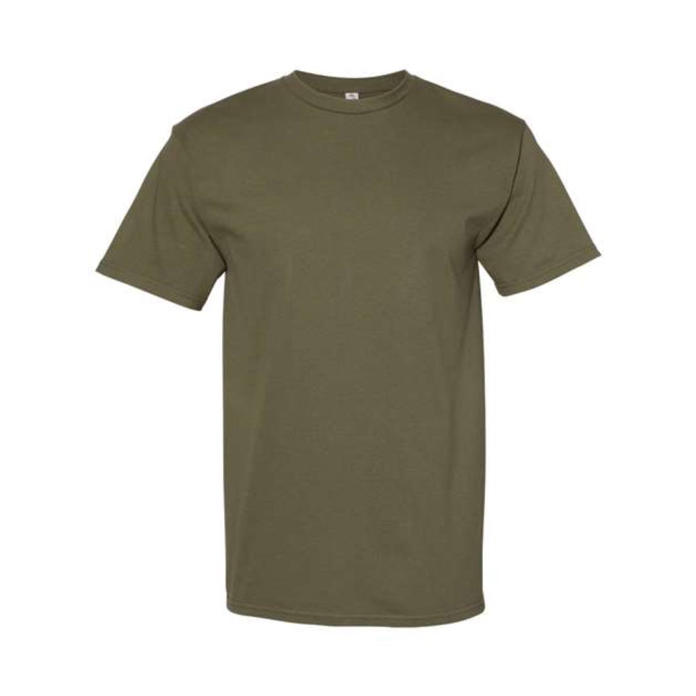 1000Lb Club T-Shirts (As Per Attached Sample Pic), Color: Military Green, Size: Medium