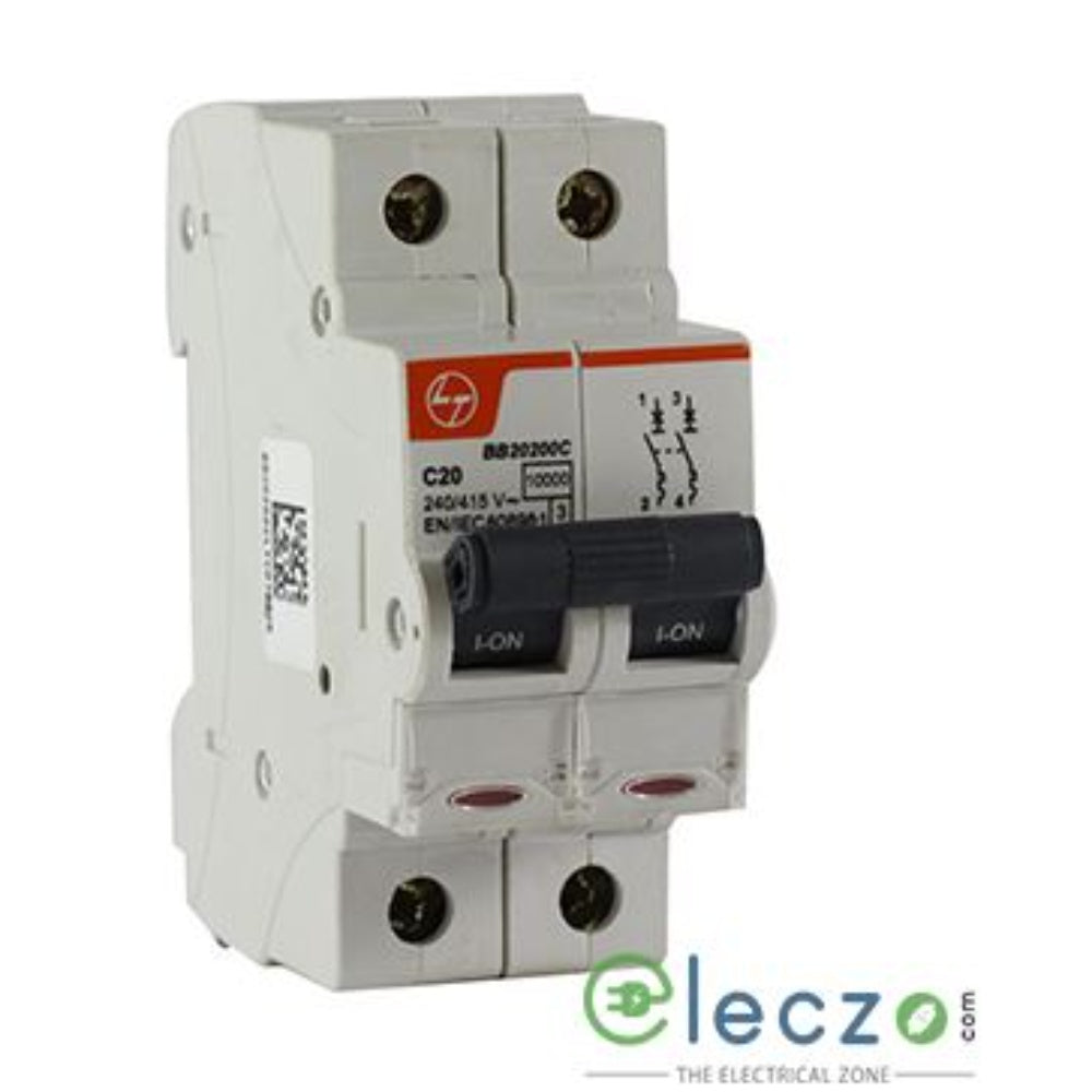 Mcb, Exora Series 16 A Double Pole Mcb, BB2016DC