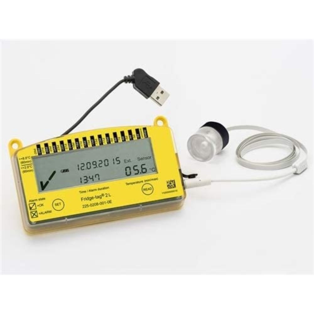 Electronic Temperature Logger With Usb, Fridge-tag 2 L