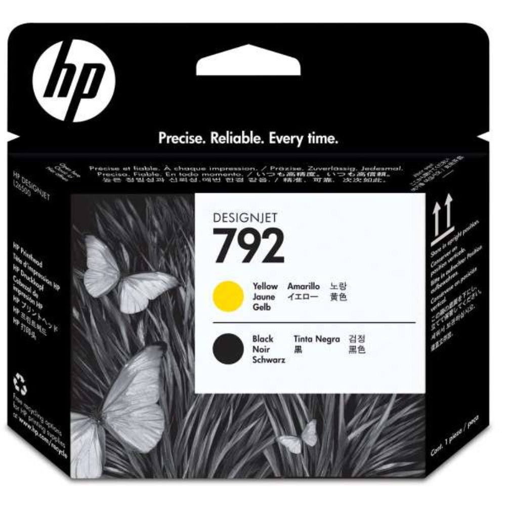 Ink, Cartridge, Ink-Jet, 792, Yellow/Black, CN702A