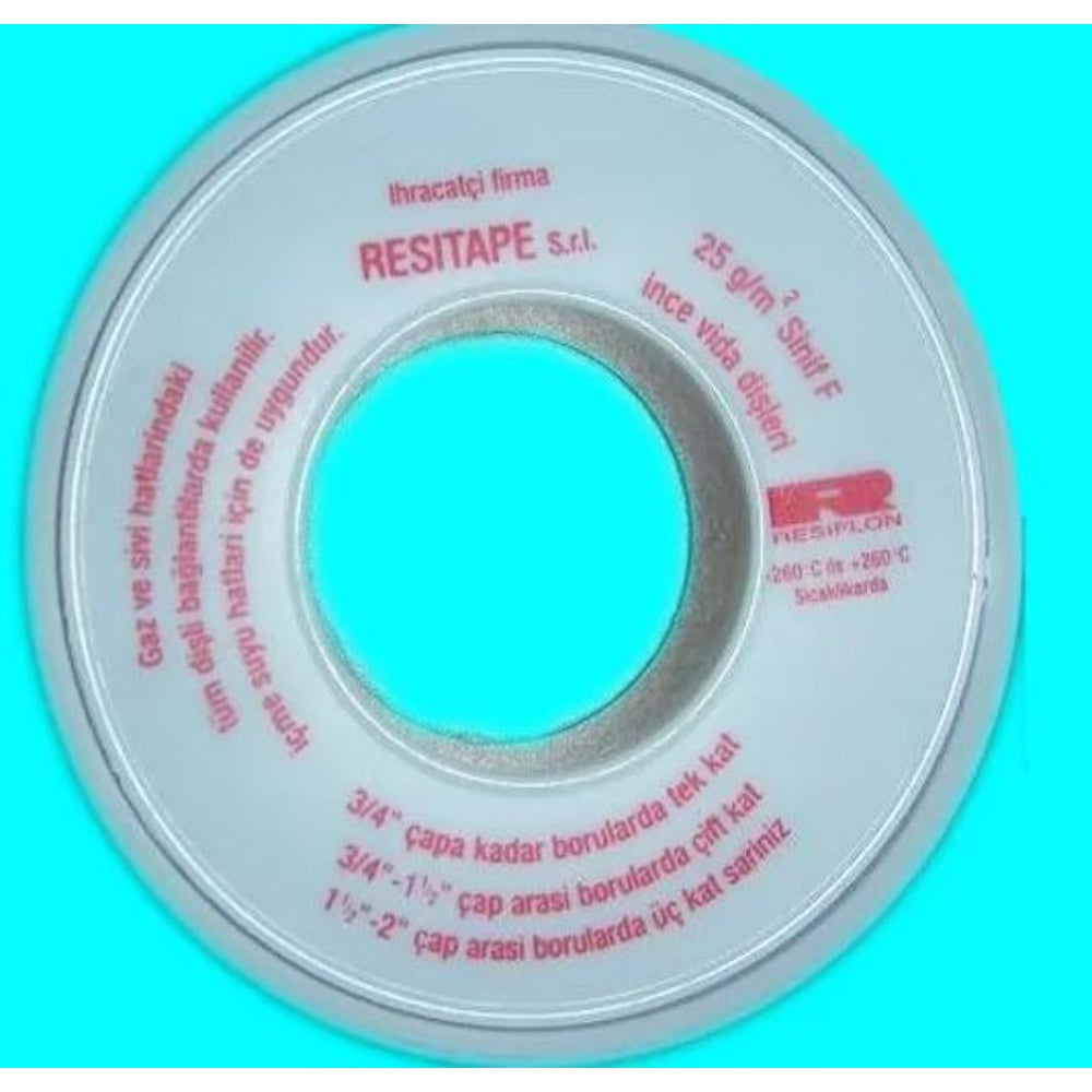 Teflon Tape / Teflon Bant, 19 MM