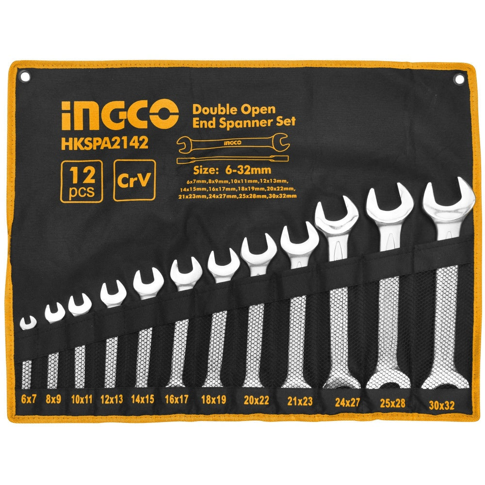Open Spanner Set / Yarim Agiz Anahtar Takimi, VATA BRAND