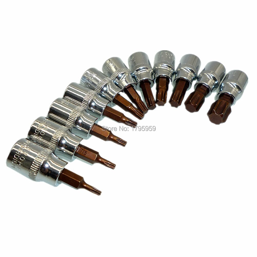 Torx Socket Set / Torx Lokma Takimi, T10-50.793