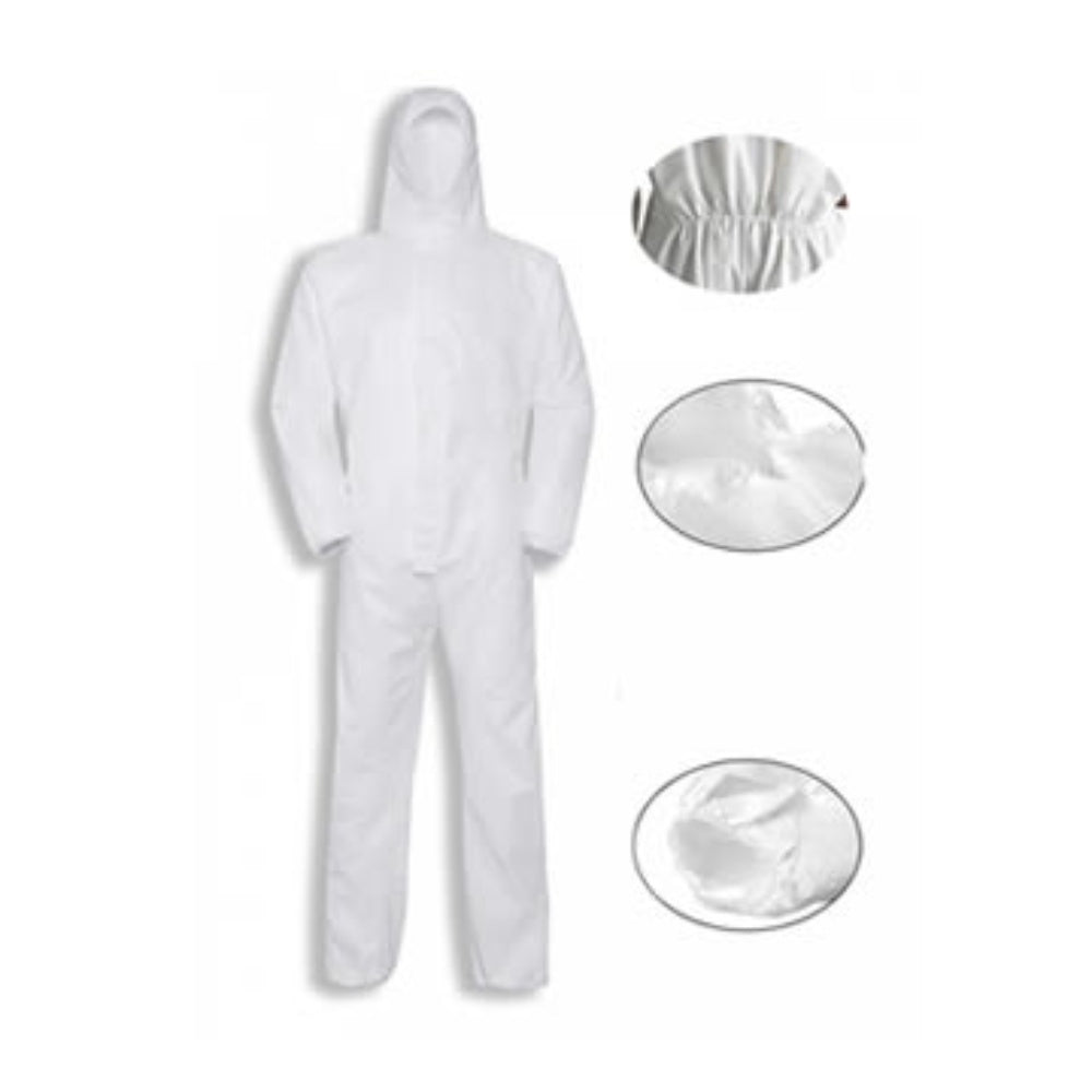 Disposable Coverall / Tek Kullanimlik Tulum, BEYAZ