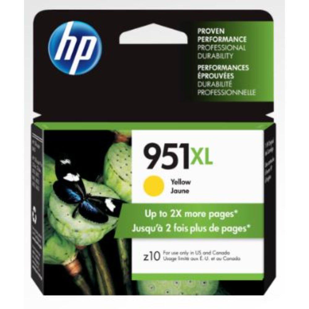 Ink, Cartridge, Ink-Jet, 951Xl, Yellow, CN048AE, CN048AE#BGX, CN048AN