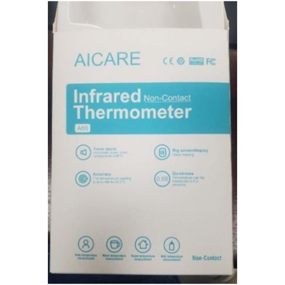 Thermometer, Clinical, Human, Infrared, Non-Contact, 32°C-42.9°C, A66