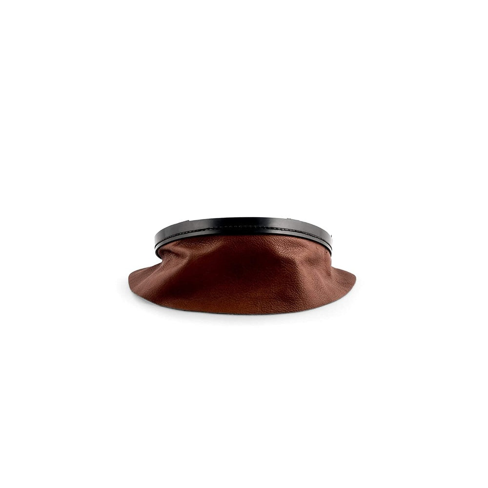 Cover, Neck, Welding Helmet, Flame Retardant, Leather, Brown, 46-0700-67