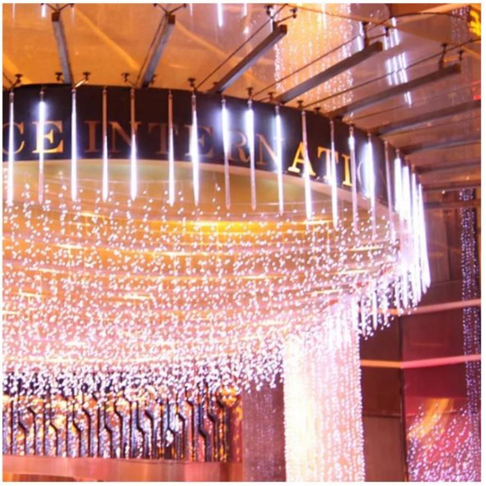 50Cm 100-240V Outdoor Meteor Shower Rain 8 Tubes Led String Lights Waterproof For Christmas Wedding Party Decoration #07743940 #07743940 - TagTorch