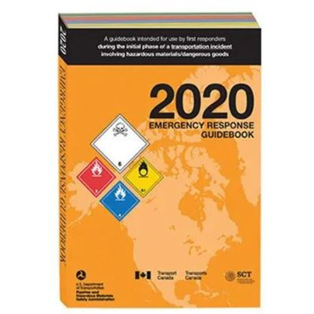 Book, Manual, 2020 Emergency Response Guidebook (Erg), Standard Bound Full Size                             *As Per Attached Specifications, ERG0027