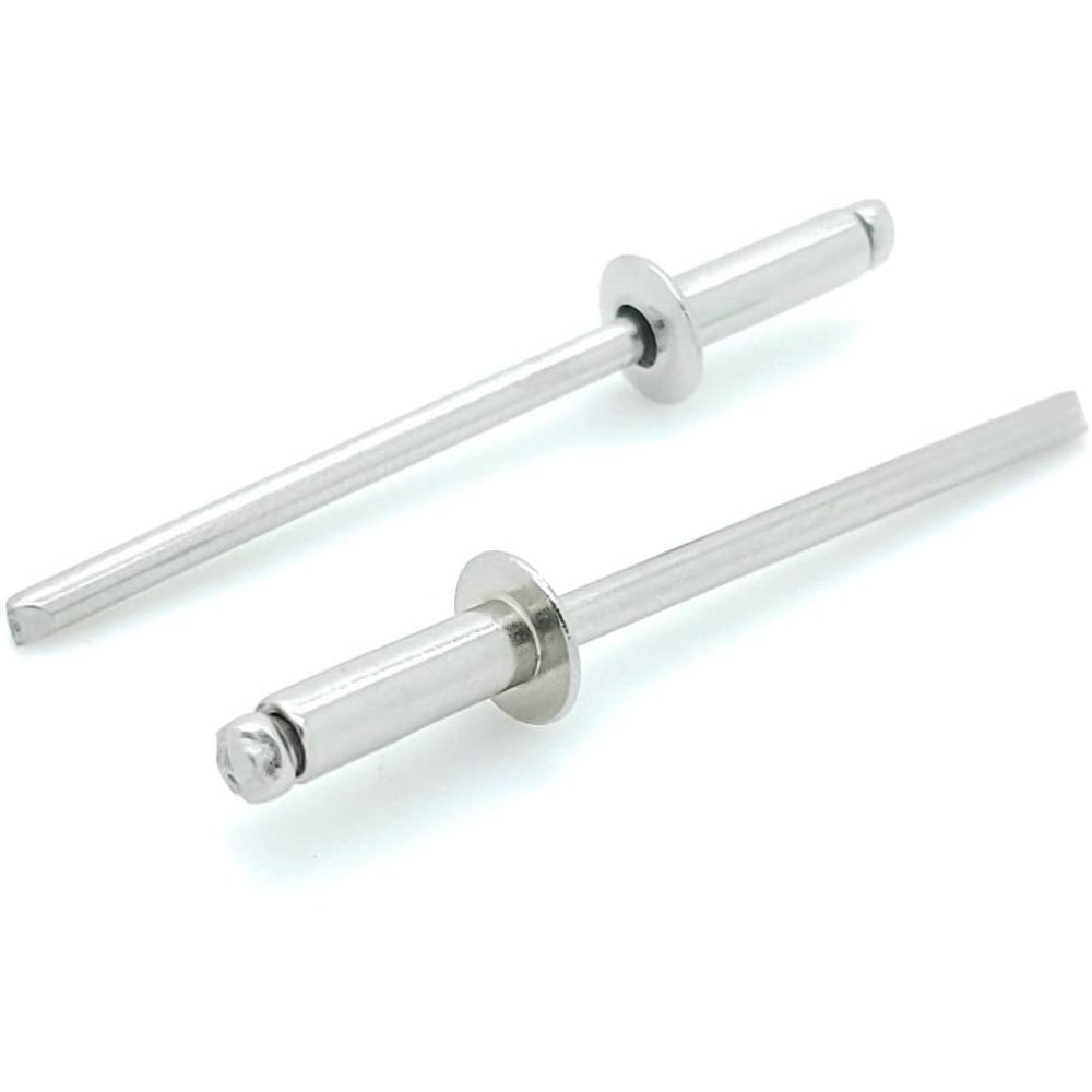 Rivet, Blind, Stainless Steel, Silver, 6.4 Mm, ARV0300