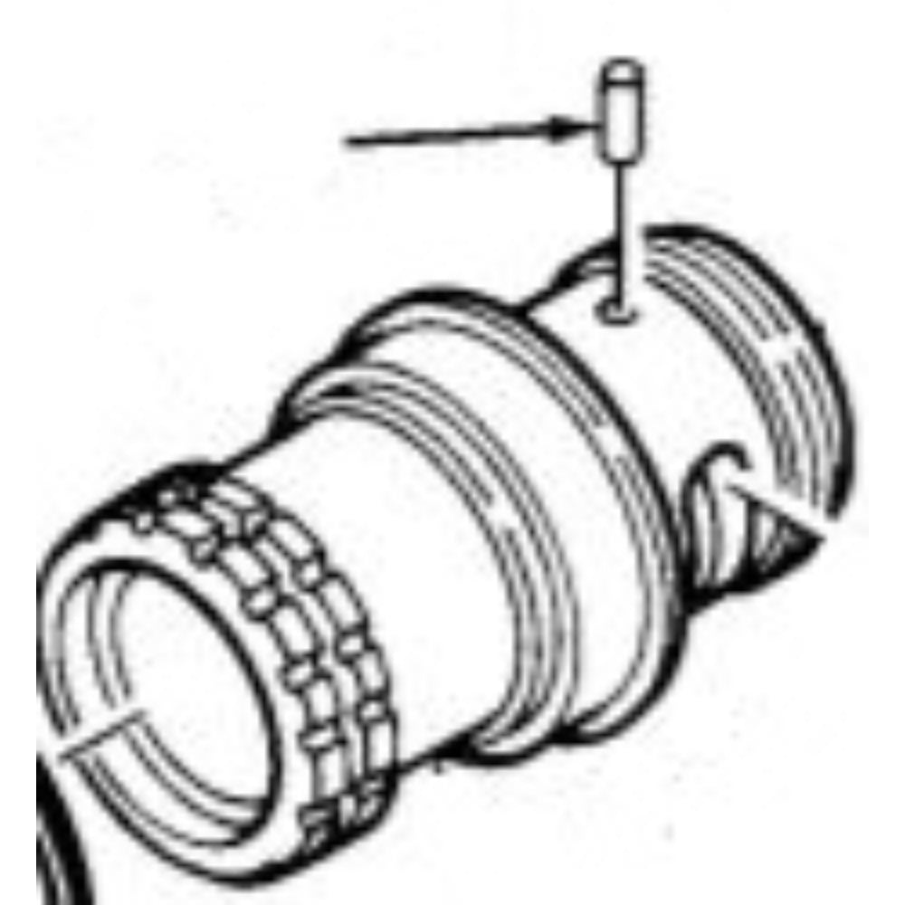 Pin, Key, Turbojet Nozzle, Steel, 0.3 X 2.5 Inches, 727033