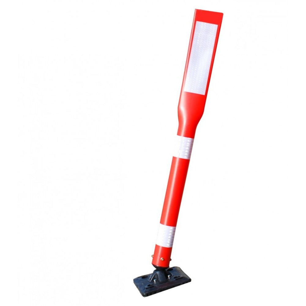 Bollard, Bendy, Plastic, Red, 1100 X 200 X 70 Mm, 001-3440