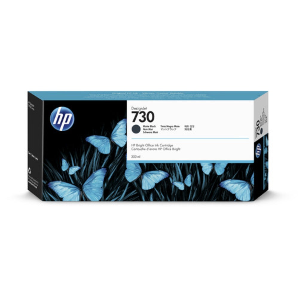 Ink, Cartridge, Designjet, 730, Matte Black, 300-Ml, P2V71A