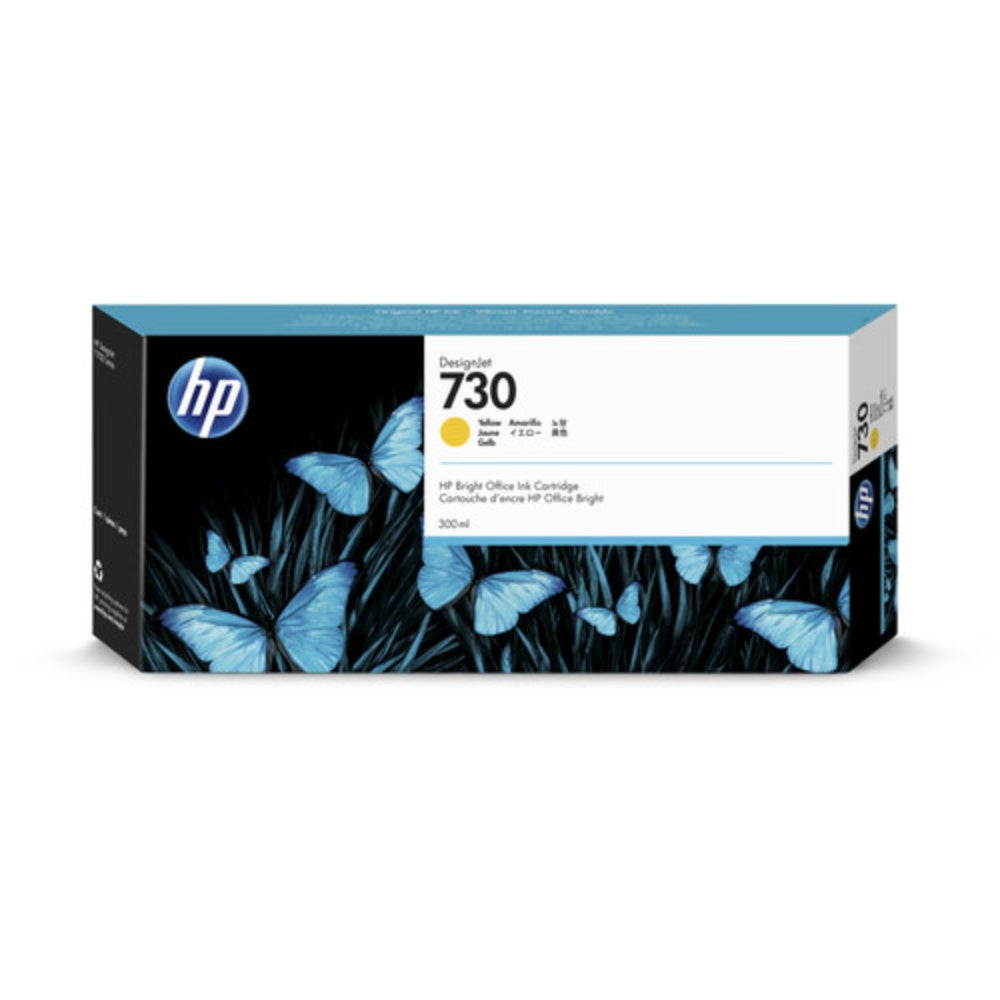 Ink, Cartridge, Designjet, 730, Yellow, 300-Ml, P2V70A