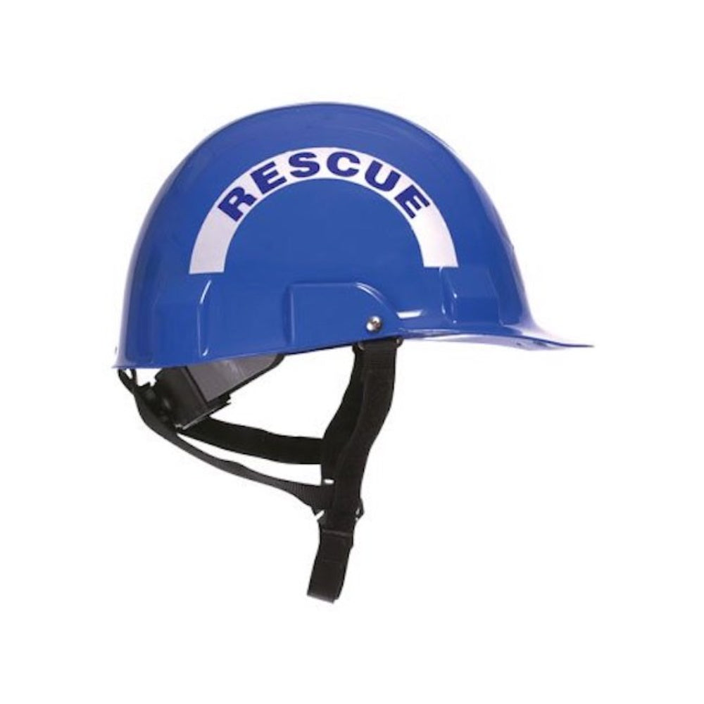 Helmet, Safety, Thermoplastic, Blue, 6-1/2 To 8, ADVENT A1/A2