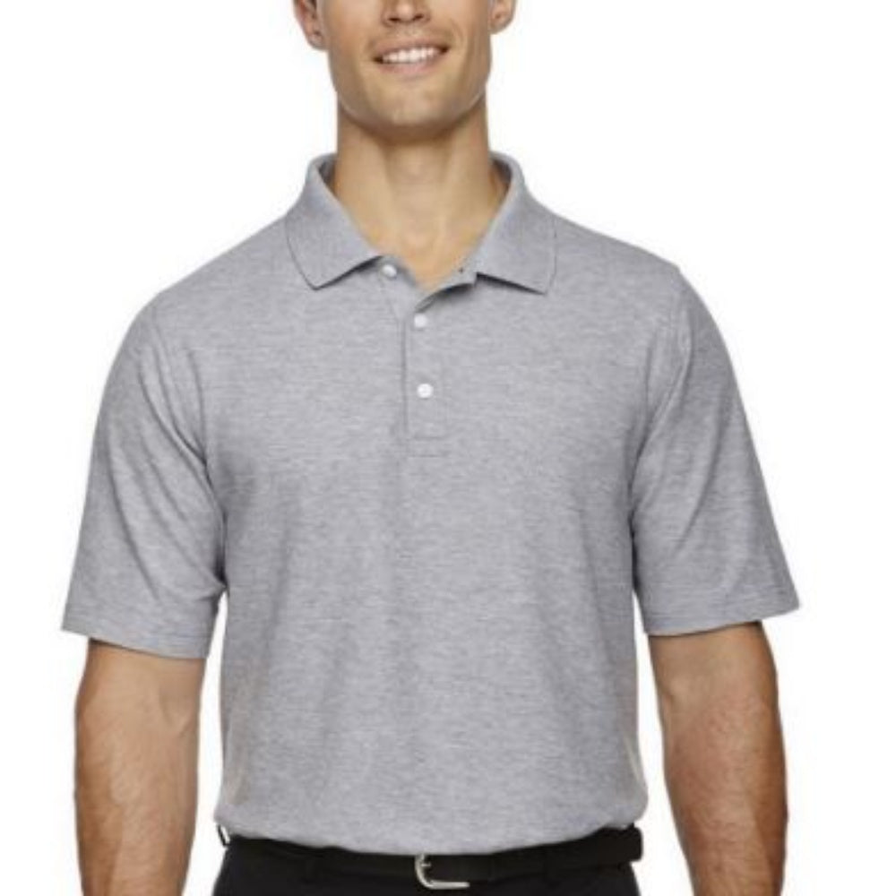 Shirt, Polo, Short Sleeve, Cotton, Gray Heather, Med, DG150-HG-M, DG150