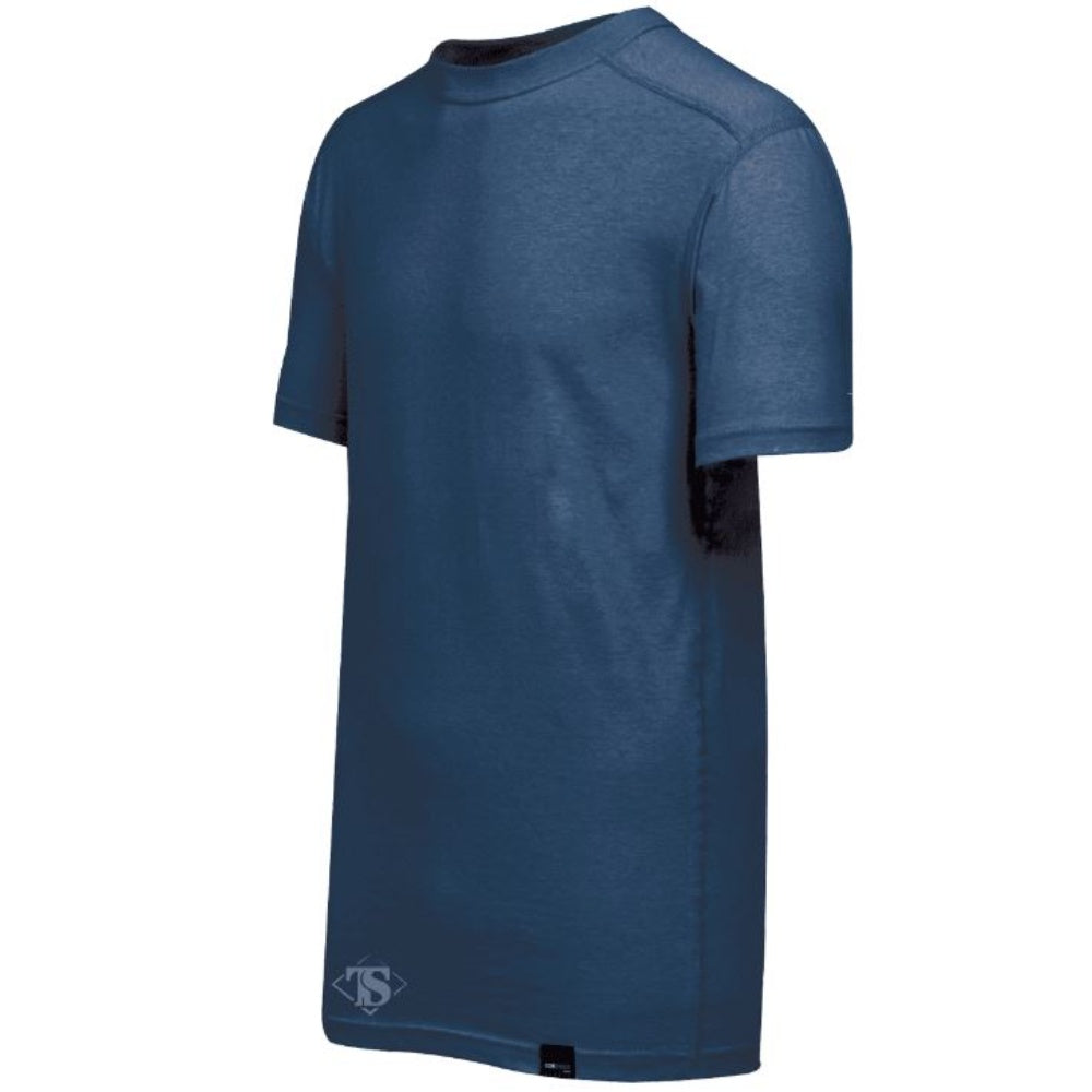 Shirt, Man'S, Crew Neck, Short Sleeve, Nfpa, Cotton, Navy, Small, TRU-SPEC, Style #2764