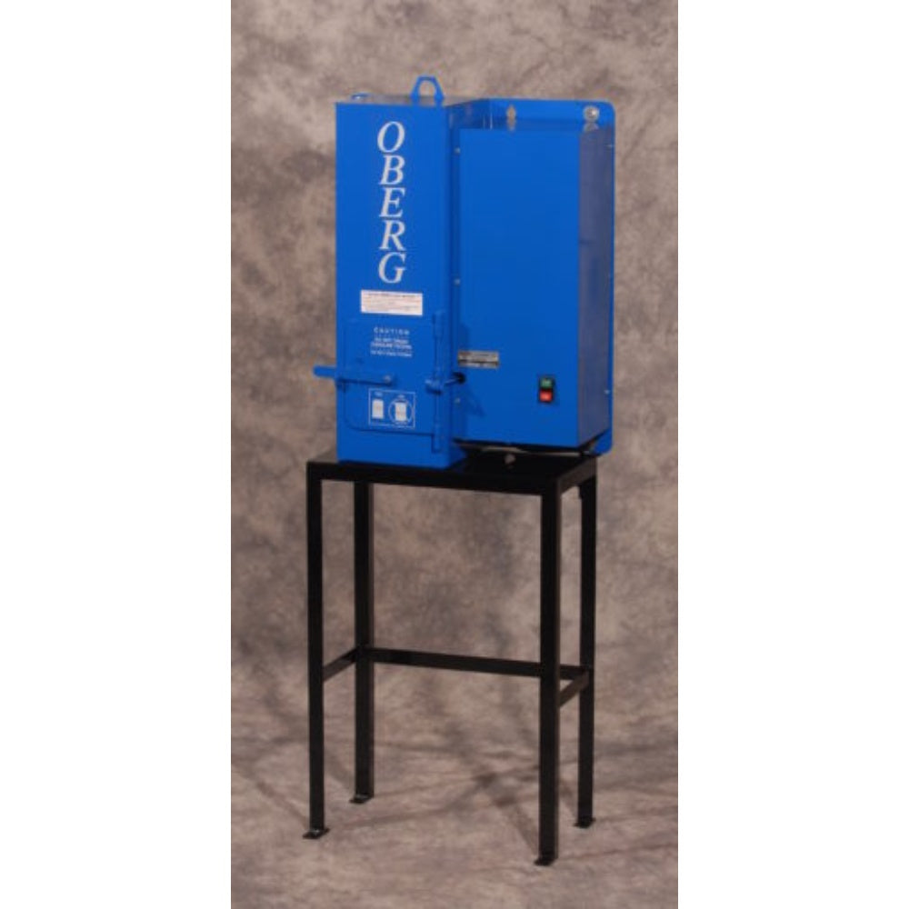 H.Duty Ind.Filter Crusher. Crushes Filters Up To 20" Tall; 5 GL Cans. IncL Legs To House 2 55 G. Drums, With 50 Hz. Elect.Motor Opt. (Int.50Hz.),OBERG