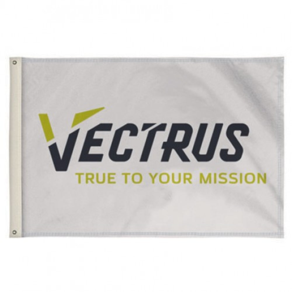 10' Vectrus Banner, White, VCT0152