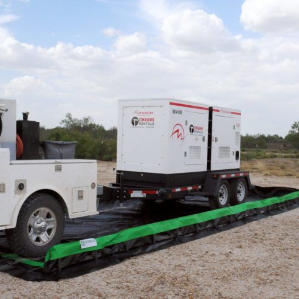 Spill Containment Unit, Hazardous, Black, 2692 Gl, 12 X 30 X 1 Feet, 911123012