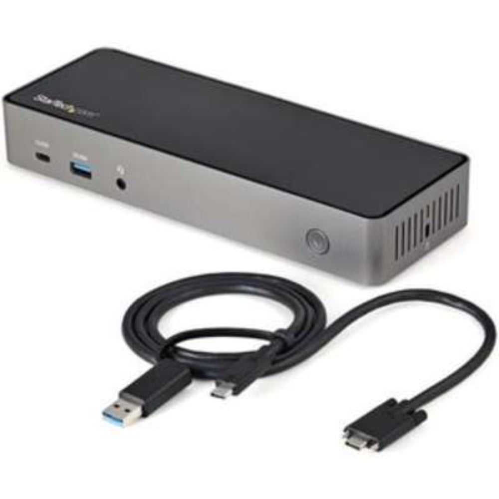 Startech.Com Usb-C & Usb-A Dock - Hybrid Universal Triple Monitor Laptop Docking Station