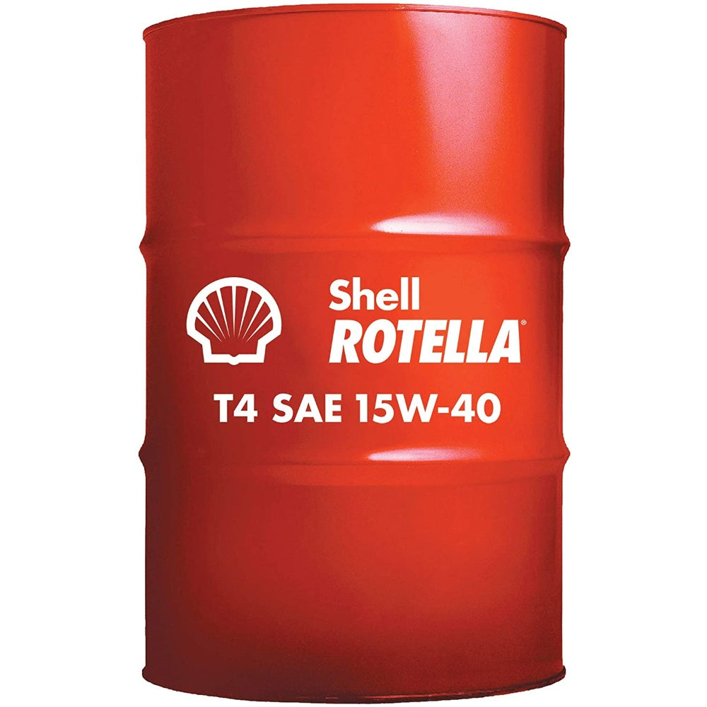 Lubricating Oil, Engine, Clear, 55 Gallons, ROTELLA 15W40, 550045148