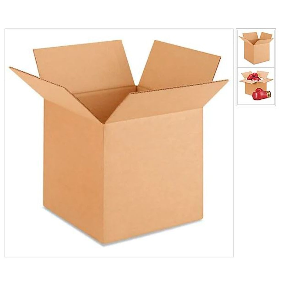 Box, Shipping, Corrugated, 10 X 10 X 10 Inches