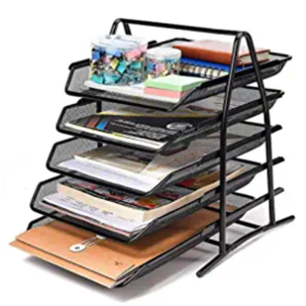Holder, File And Document, Desk, Metal, White, 390 X 900 Mm, 40448