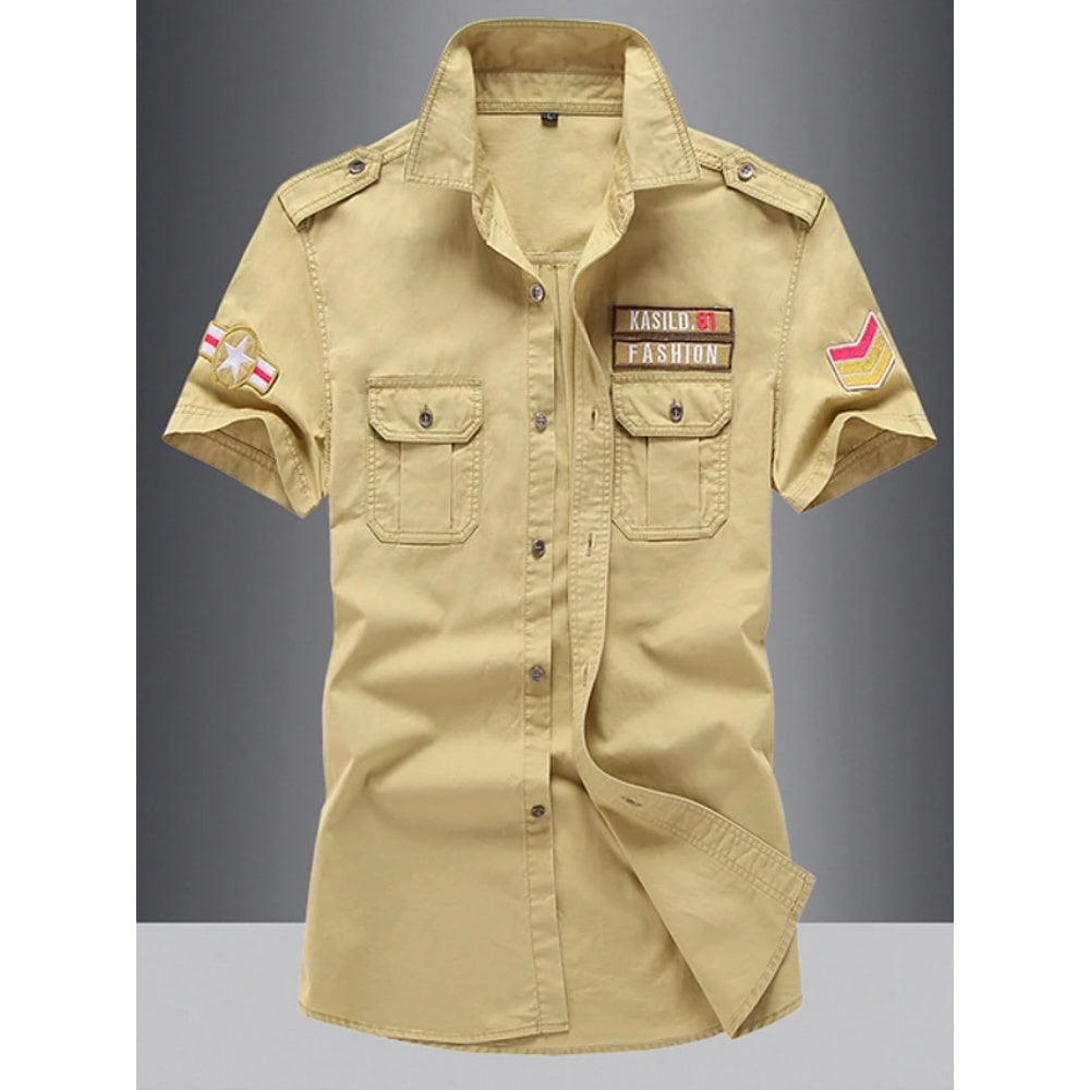 Shirt, Mens, Long Sleeve, Tdu Khaki, Xl, 72175