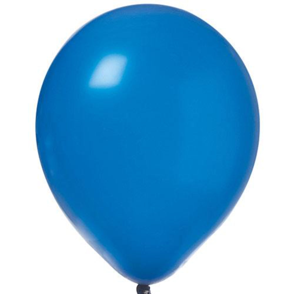 Blue Metallic Latex Balloon, Pkg/100, BLM11-BLU-HDR