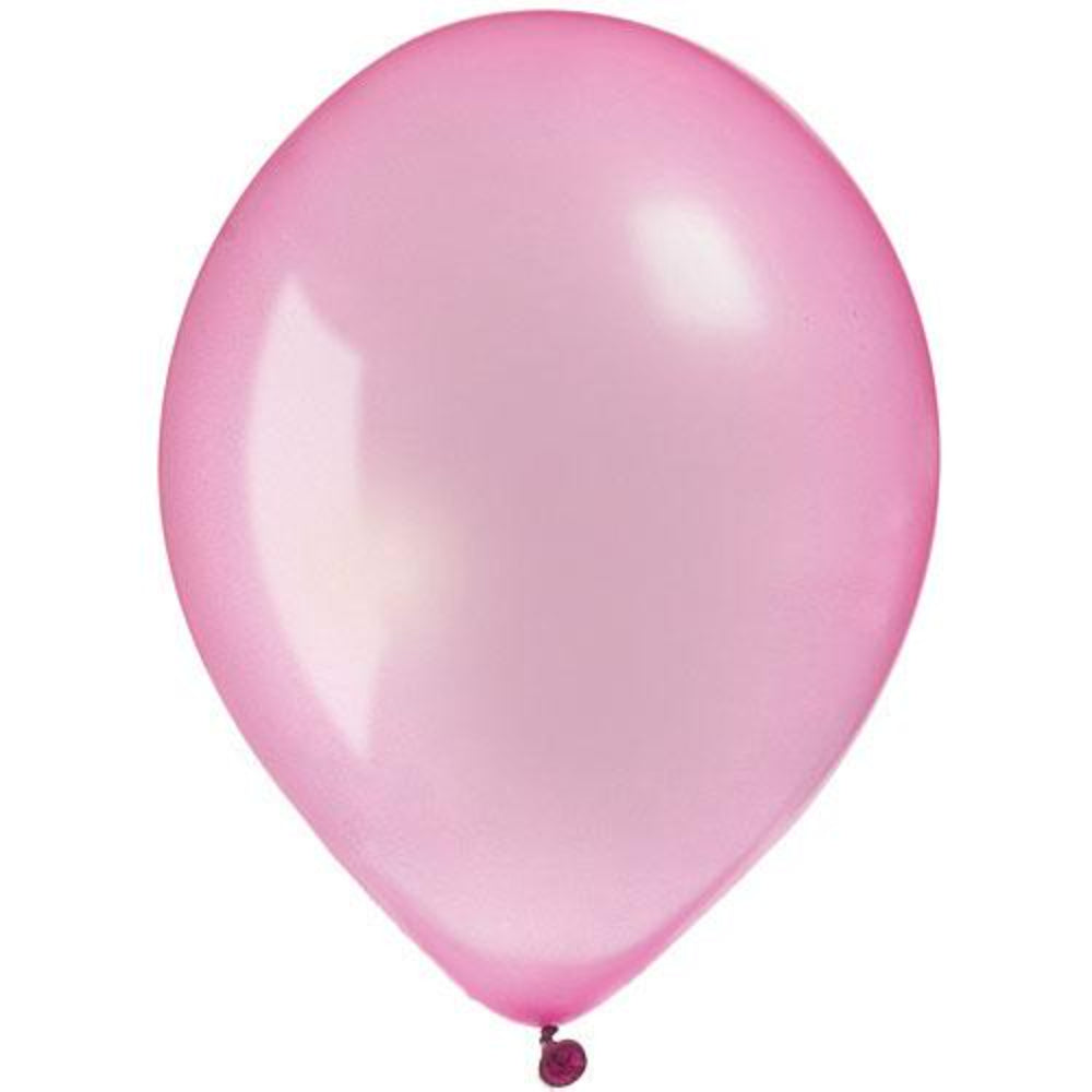 Pink Pearl Latex Balloon, Pkg/100, BLM11-PIN-HDR