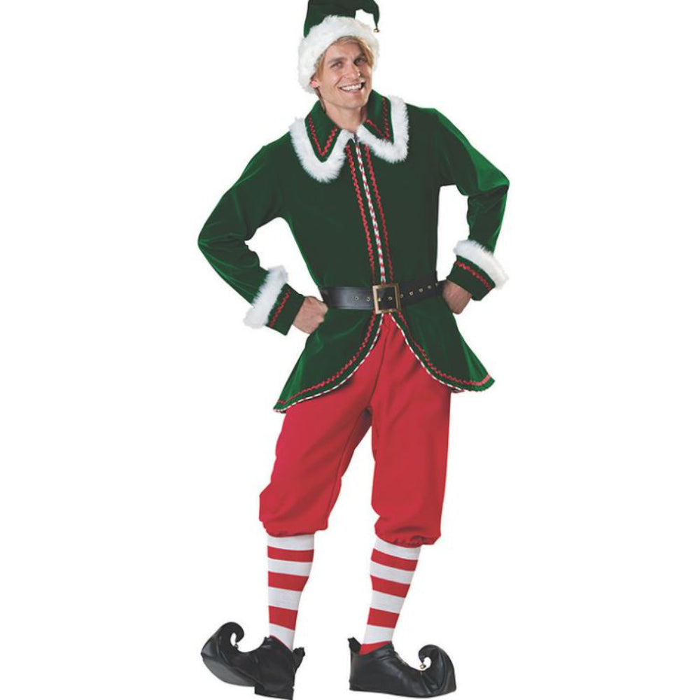 Men'S Santa'S Elf Costume, #13802143