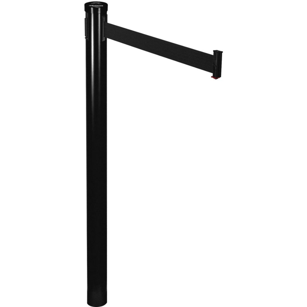 Post, Stanchion, Adjusta-Tape, Steel, Black, 40 Inches, 11611