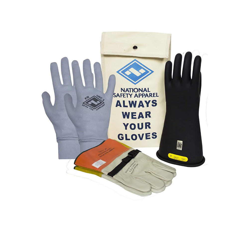 Gloves, Electrical Worker’S, Rubber Insulating, White, 16 Inches, GKE216YB