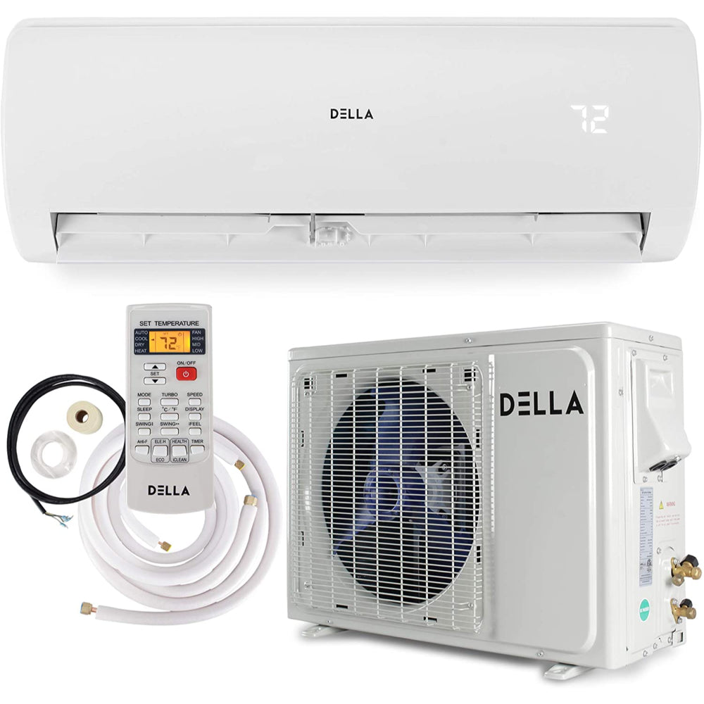 Air Conditioner, Split, Indoor & Outdoor, 220-240V, 1 Ph, 50/60 Hz, Btu 22000, 42QHA024VS/38QHA024VS