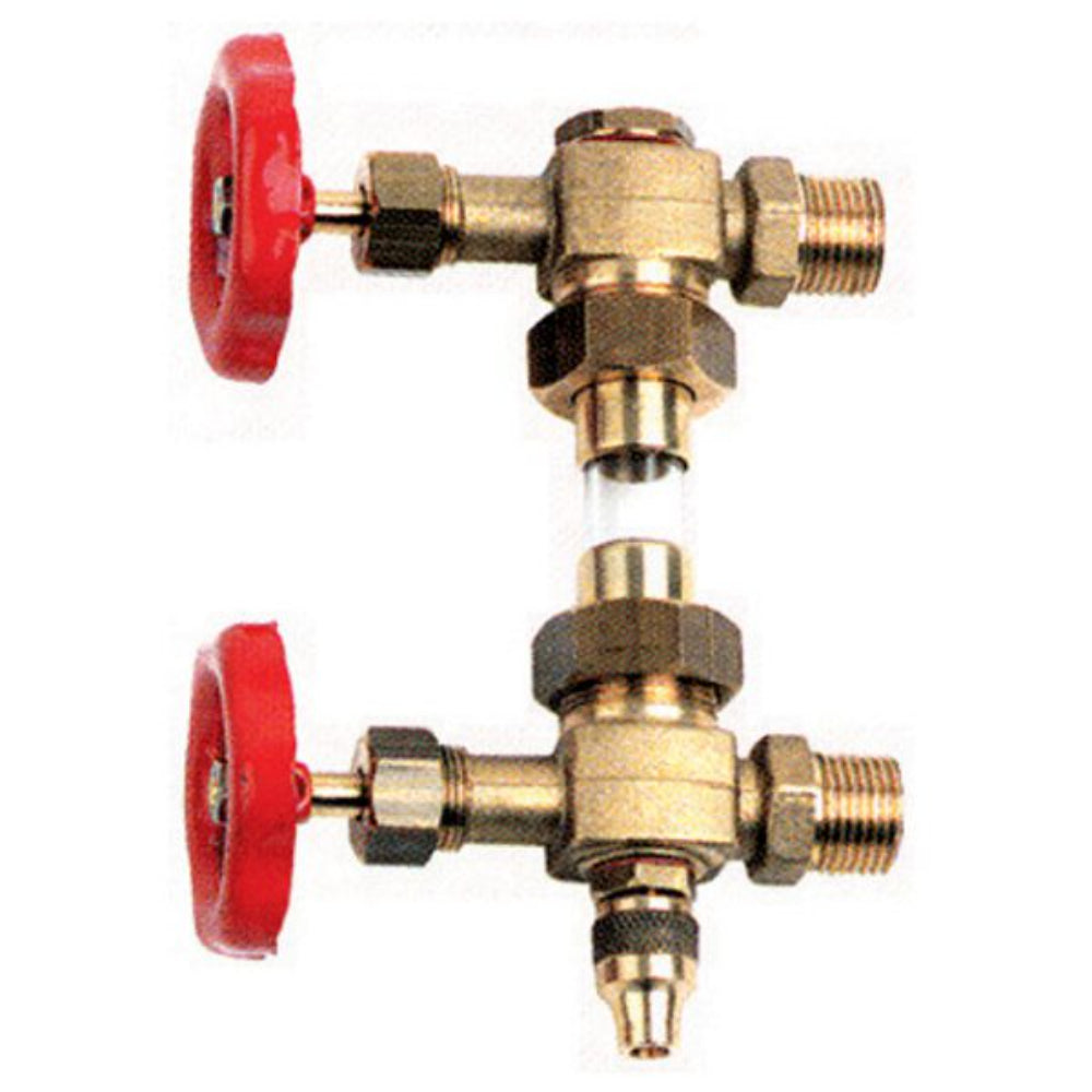 Level Gauge Cock Valve ( 16Mm Od ×1/2" Npt ...Brass Material),