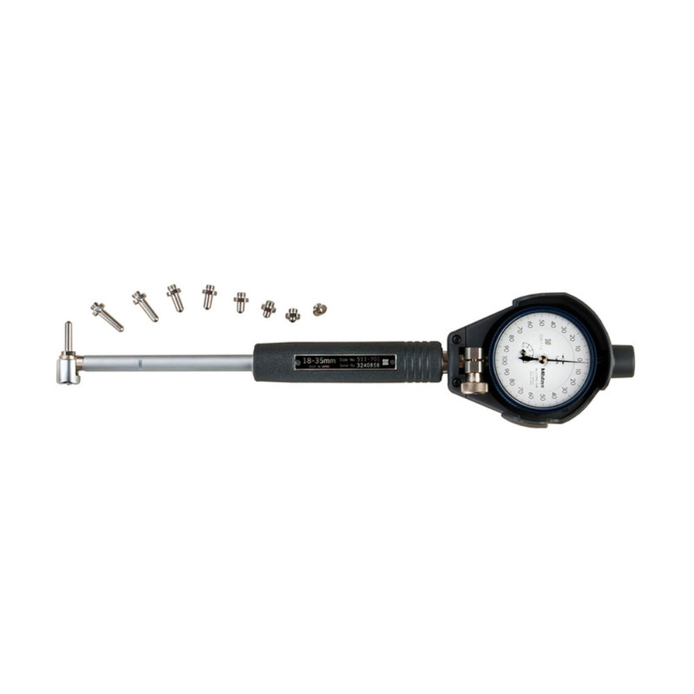 Standard Dial Bore Gage, Range:100-160Mm, Graduation:0.001Mm, Individual, 511-724