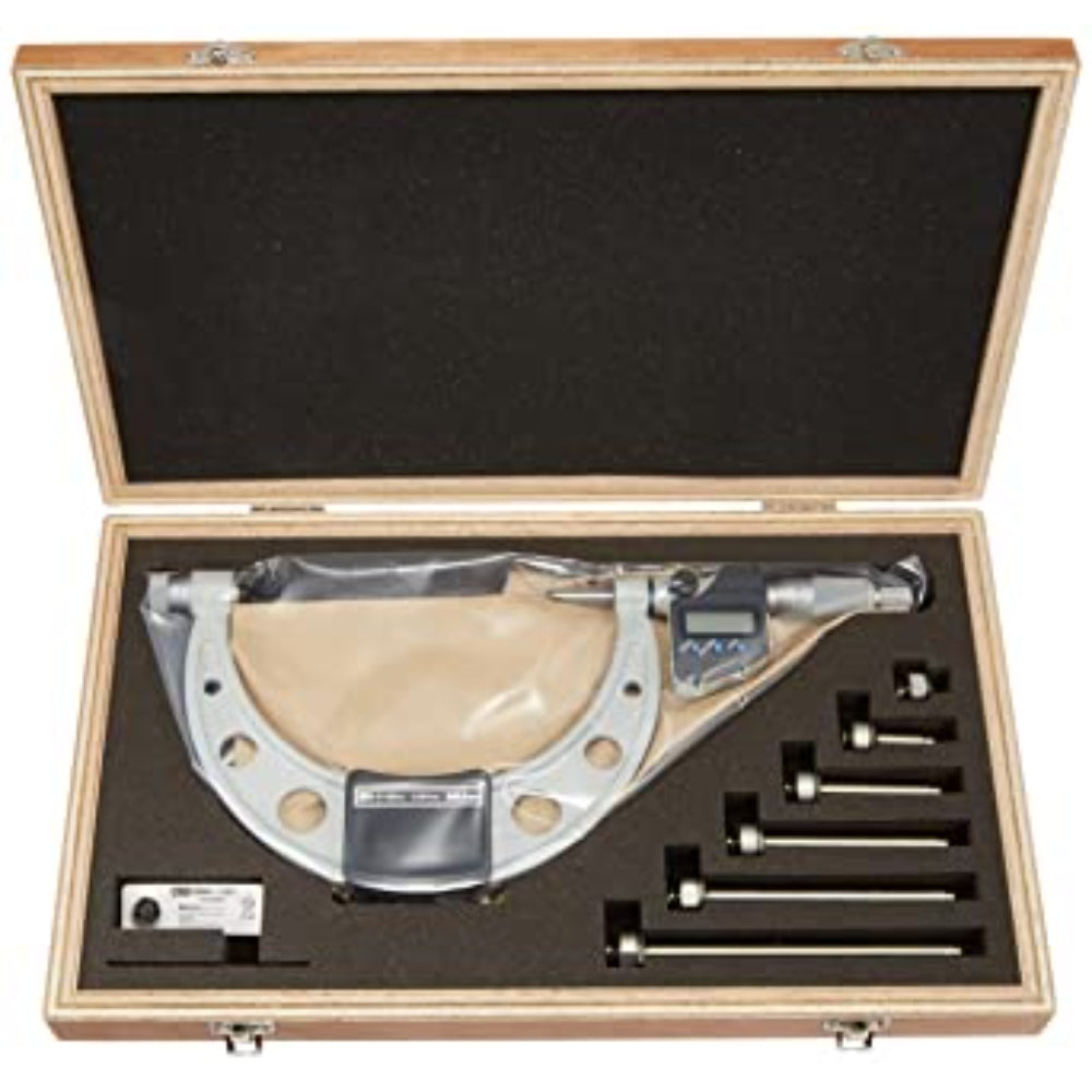 Mitutoyo 340-251-30 Micrometer, Interchangeable Anvil, 0-150Mm, 0.001Mm, Ip65, 340-251-30