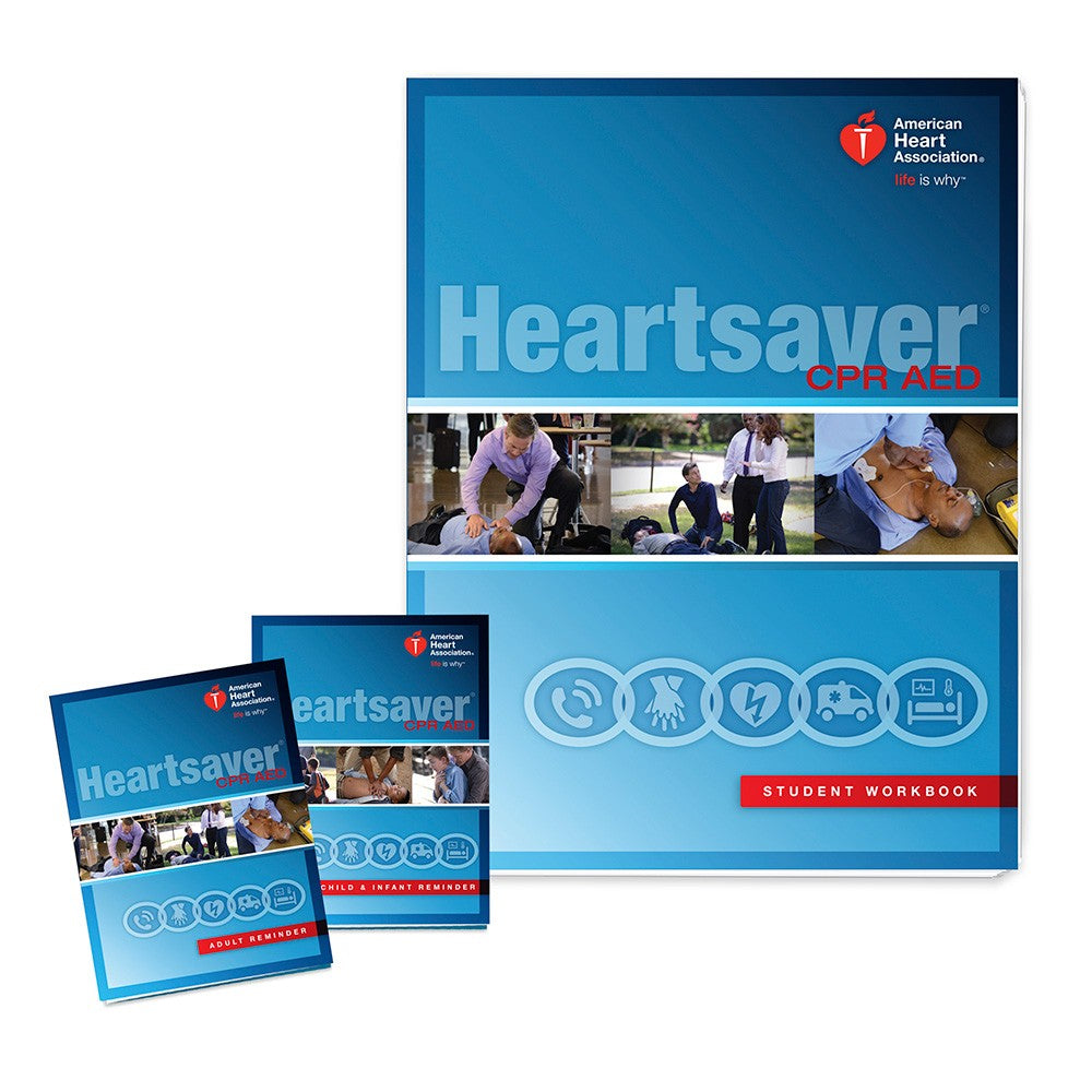Workbook, Student, 2015 Aha Hearsaver Cpr Aed Sku: 15-1020