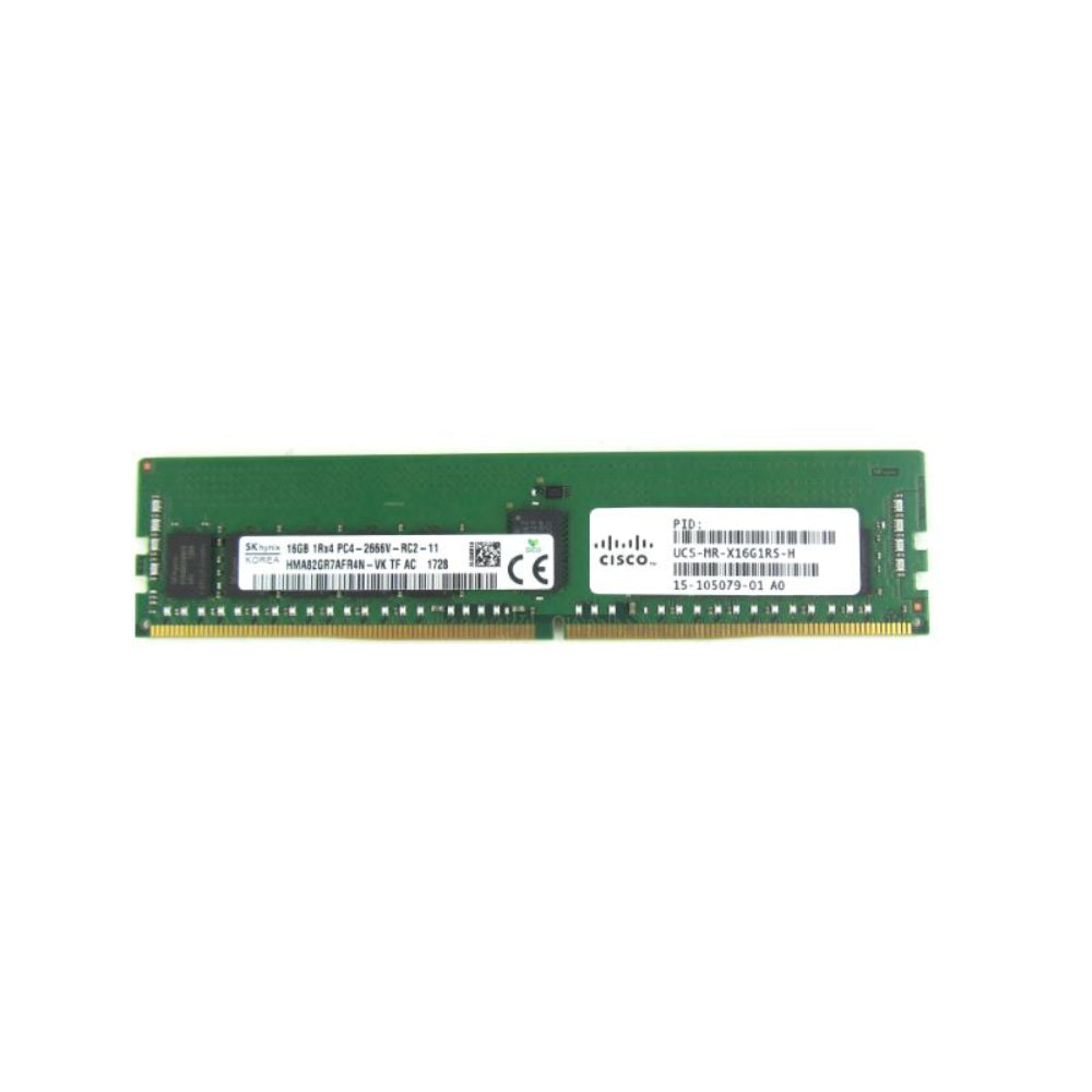 CISCO 16GB 1RX4 PC4-2666, UCS-MR-X16G1RS-H