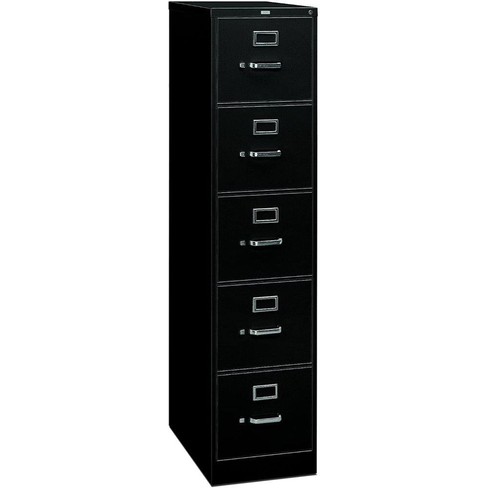 Filing Cabinet, Vertical, Metal, 5 Drawer, 26.5 X 15 X 60