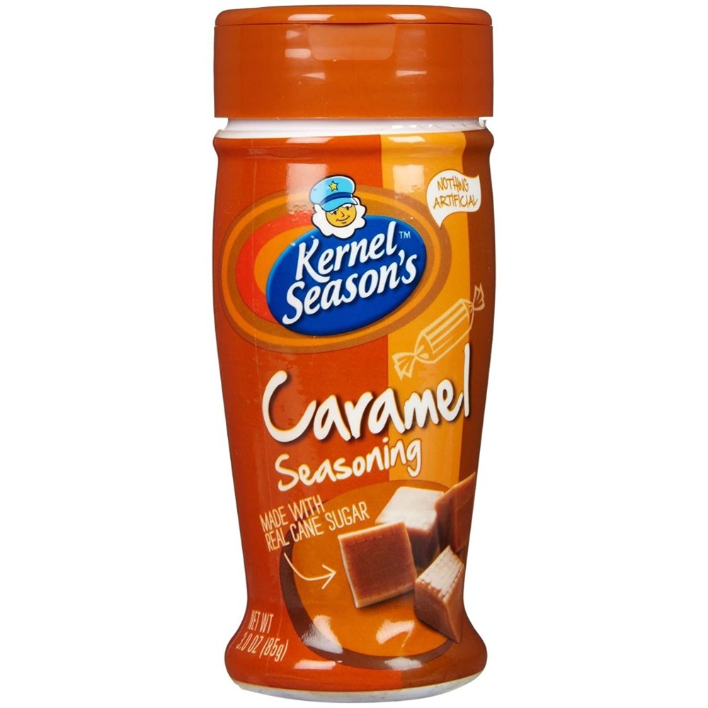 Seasoning, Popcorn, Caramel, Kernel Seasons, Size: 8.5Oz - Brand: Kernel Seasons; Size: 8.5Oz (32 Oz X 6 Bottle Per Case)