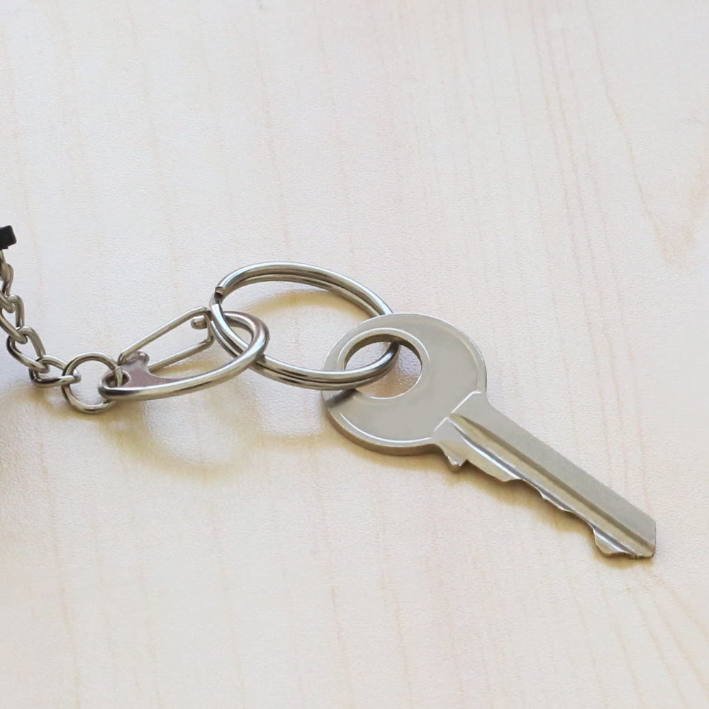 Lead Free Nickel Plated Steel Round Split Ring Key Rings - Bulk Pack Of 100-1" 25Mm Diameter, KR-25006