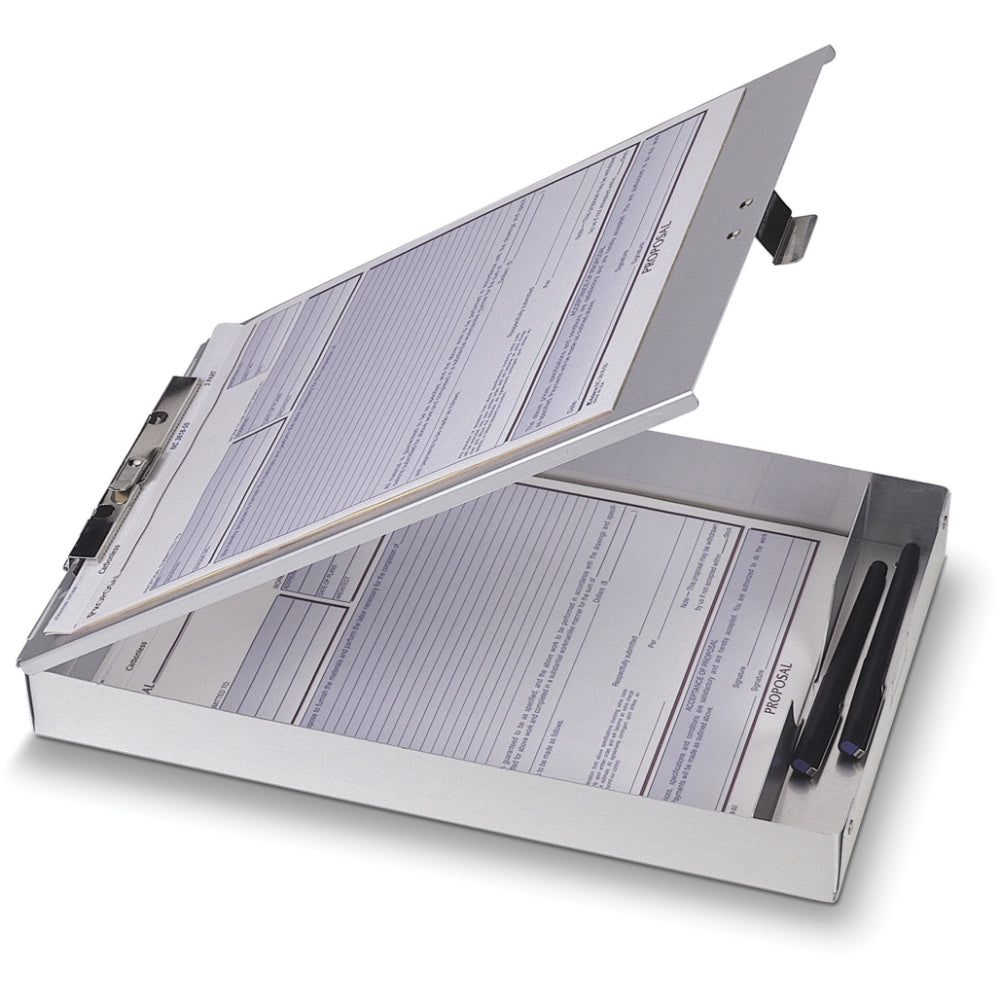 Clipboard File, Aluminium, Silver, 8.5 X 12 Inches, 83200