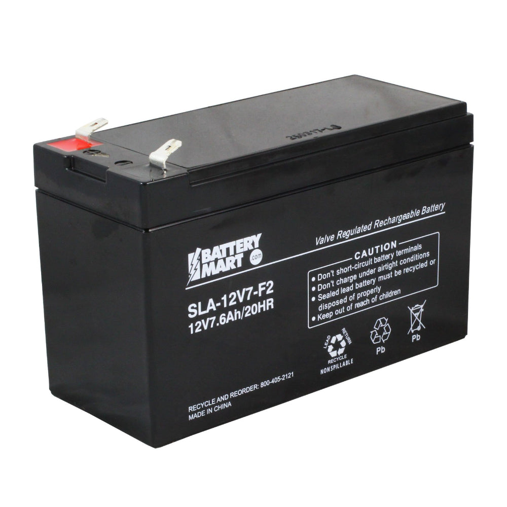 Battery, Storage, Lead Acid, 12V, 7.5 X 12.4 X 6.9 Inches, 94RA