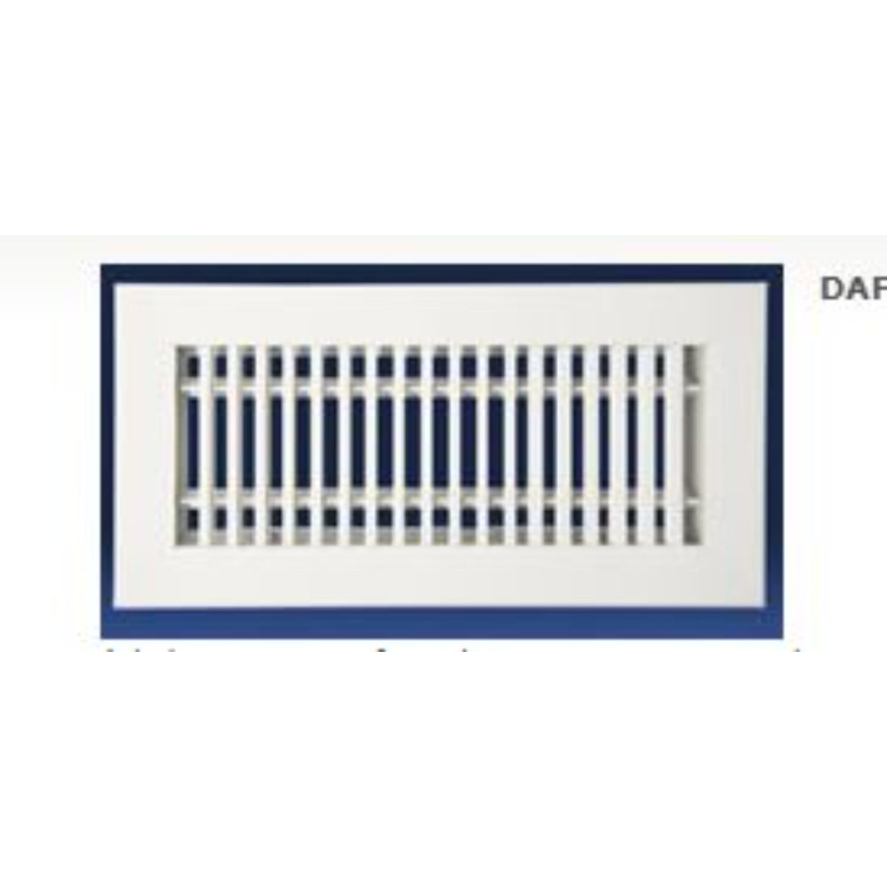 Customize Residential Grille, Aluminum, White, DAFGD-17x12-White-STD